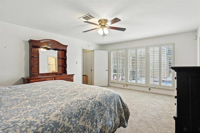 2618 Fontana Dr, Houston, TX 77043 - bedroom with carpet floors and ceiling fan