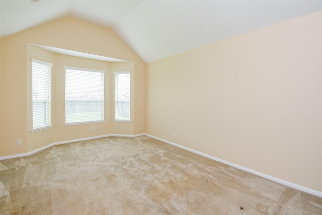 20315 Cypress Poll Dr, Cypress, TX 77433 - unfurnished room with light carpet and lofted ceiling