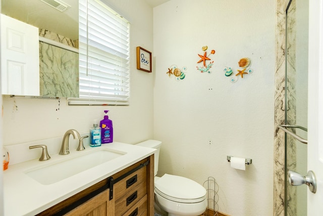 430 Jettyview Rd, Surfside Beach, TX 77541 - full bath with vanity and a shower with shower door