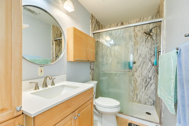 430 Jettyview Rd, Surfside Beach, TX 77541 - full bath with a marble finish shower and vanity