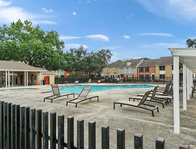 1691 W Sam Houston Pkwy S, Houston, TX 77042 - community pool featuring a patio
