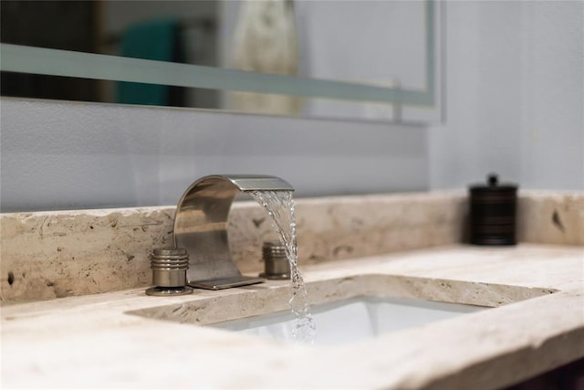 3001 Murworth Dr Unit 1603, Houston, TX 77025 - bathroom view of a sink and decorative backsplash