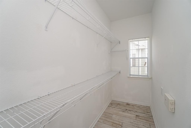 3001 Murworth Dr Unit 1603, Houston, TX 77025 - walk in closet with light wood finished floors