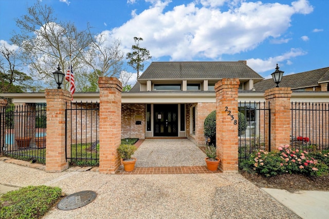 2238 S Piney Point Rd Unit 204, Houston, TX 77063 - view of front of property with brick siding