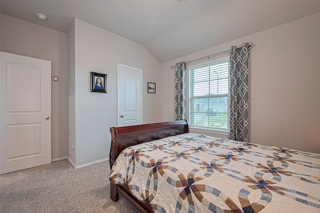 22618 Cremona Village Trl, Katy, TX 77449 - bedroom featuring lofted ceiling and carpet flooring