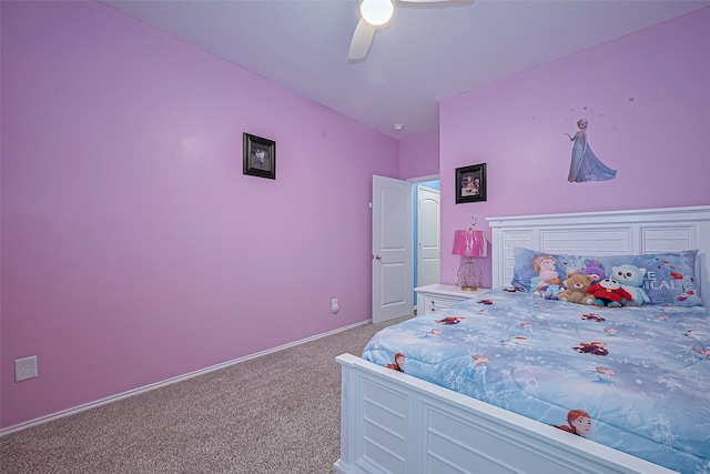 22618 Cremona Village Trl, Katy, TX 77449 - bedroom with carpet flooring and a ceiling fan