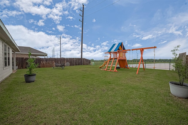 22618 Cremona Village Trl, Katy, TX 77449 - fenced backyard with a playground
