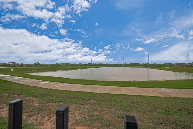 22618 Cremona Village Trl, Katy, TX 77449 - surrounding community with a water view and a yard