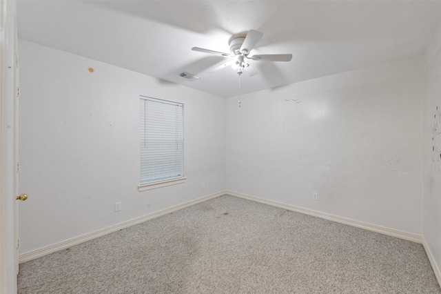 11603 Orchard Mountain Dr, Houston, TX 77059 - carpeted empty room with a ceiling fan and baseboards