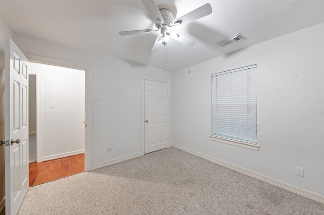 11603 Orchard Mountain Dr, Houston, TX 77059 - unfurnished bedroom with carpet flooring and ceiling fan