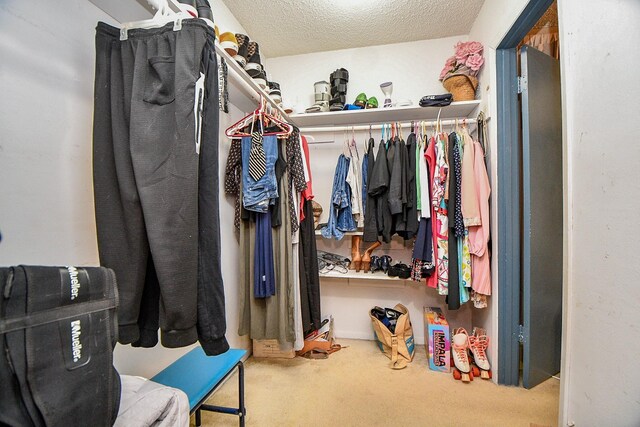 17010 Kings Walk Ln, Houston, TX 77070 - walk in closet with carpet flooring