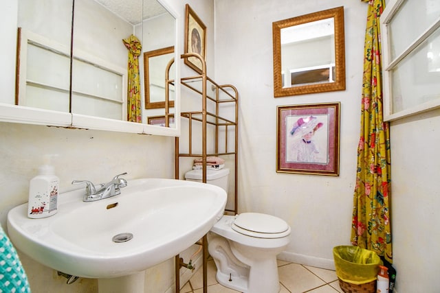 17010 Kings Walk Ln, Houston, TX 77070 - bathroom featuring toilet and tile patterned flooring