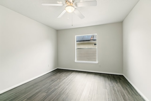 20907 Divellec Ln, Spring, TX 77388 - unfurnished room featuring wood finished floors and a ceiling fan