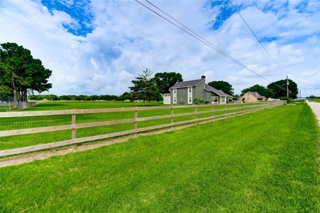 6606 Williams School Ct, Needville, TX 77461 - view of yard with a view of rural / pastoral area