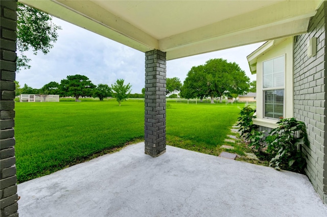 6606 Williams School Ct, Needville, TX 77461 - view of patio / terrace
