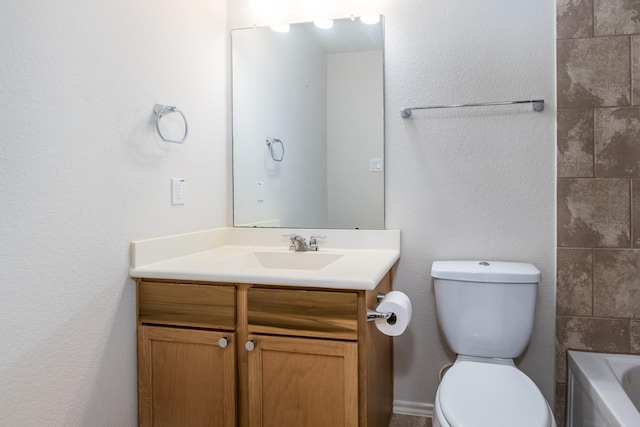 14039 Embry Stone Ln, Houston, TX 77047 - bathroom featuring vanity and a tub