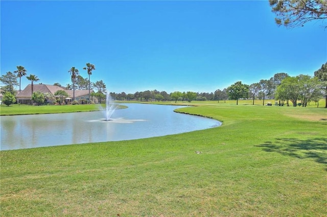 3343 Summerwood Ln, Pearland, TX 77584 - view of property's community with a water view and a yard