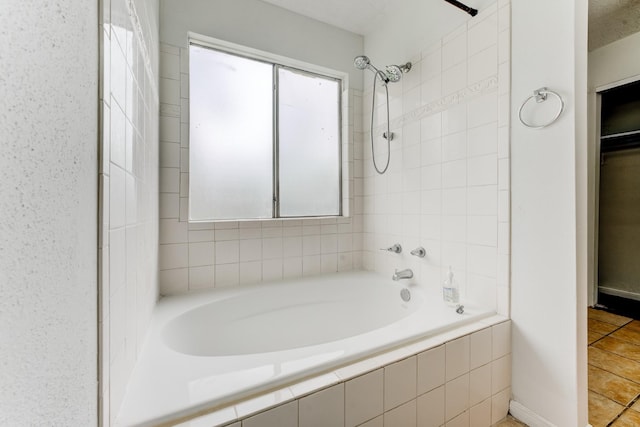 6306 Clayridge Dr, Houston, TX 77053 - bathroom with tiled shower / bath combo