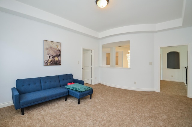 3707 Brampton Island Dr, Katy, TX 77494 - living room featuring carpet floors