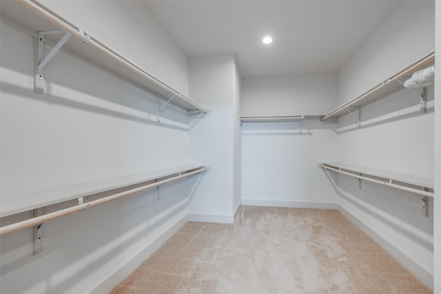 4402 Santorini Ln, Houston, TX 77045 - walk in closet featuring light colored carpet