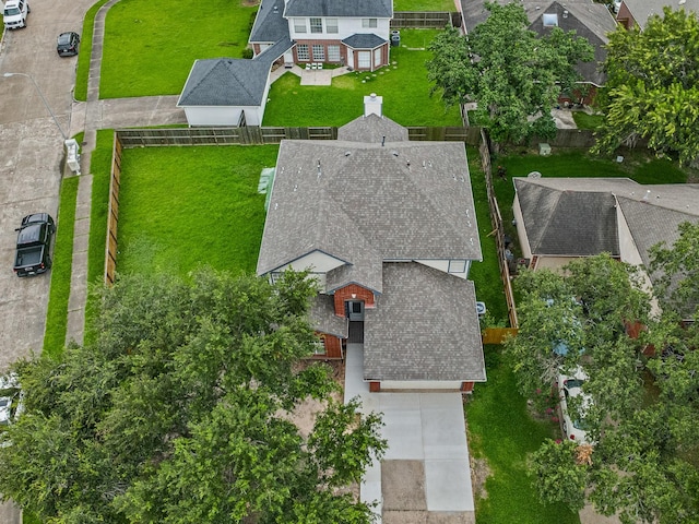 13611 Ortega Ln, Houston, TX 77083 - aerial perspective of suburban area