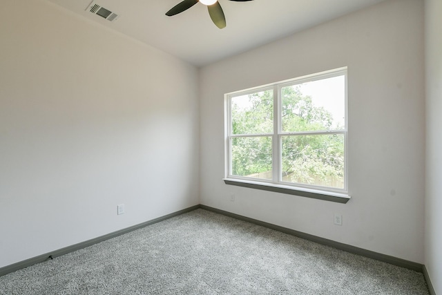8306 E Tidwell Rd, Houston, TX 77028 - spare room featuring carpet and ceiling fan