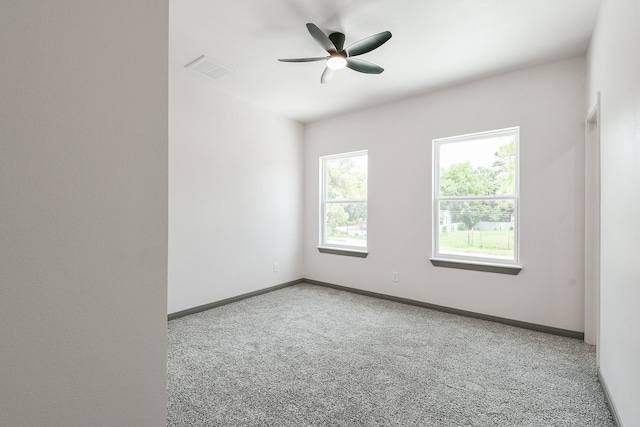 8306 E Tidwell Rd, Houston, TX 77028 - carpeted spare room with a ceiling fan and baseboards