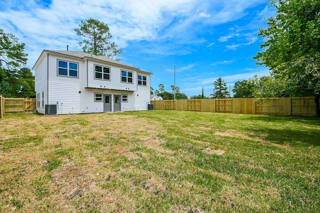 8306 E Tidwell Rd, Houston, TX 77028 - rear view of property with a fenced backyard