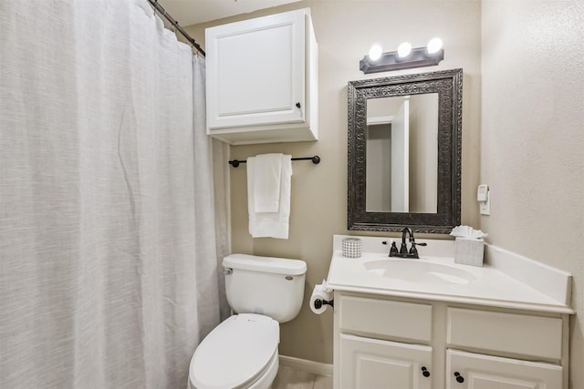 2322 Old Oak Ln, Kingwood, TX 77339 - bathroom with toilet and vanity
