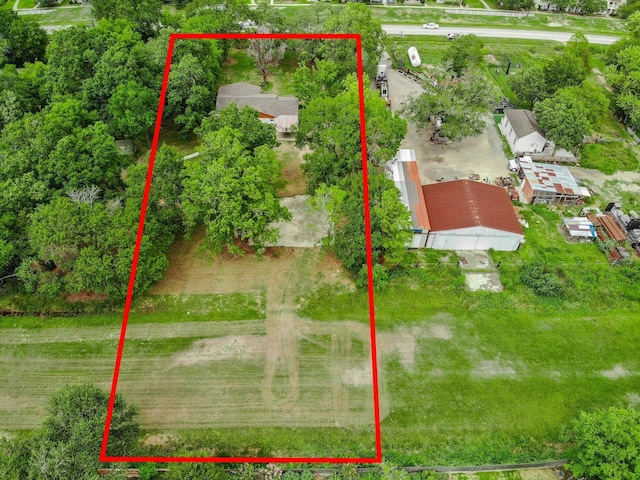 10005 Cypress N Houston Rd, Houston, TX 77070 - aerial overview of property's location with property boundaries highlighted