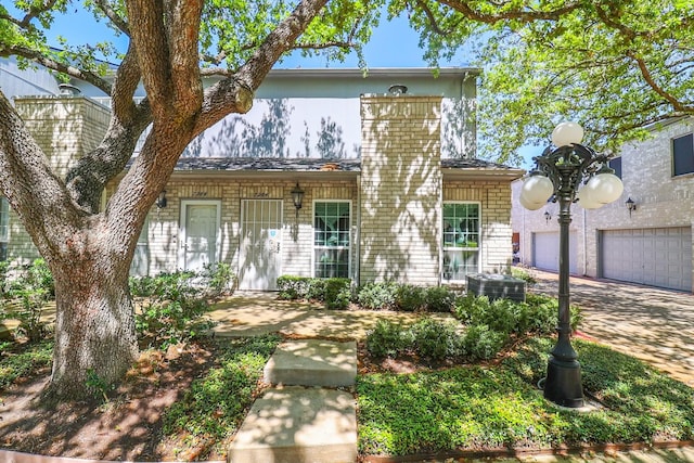 7264 Regency Square Ct, Houston, TX 77036 - view of front of house with brick siding