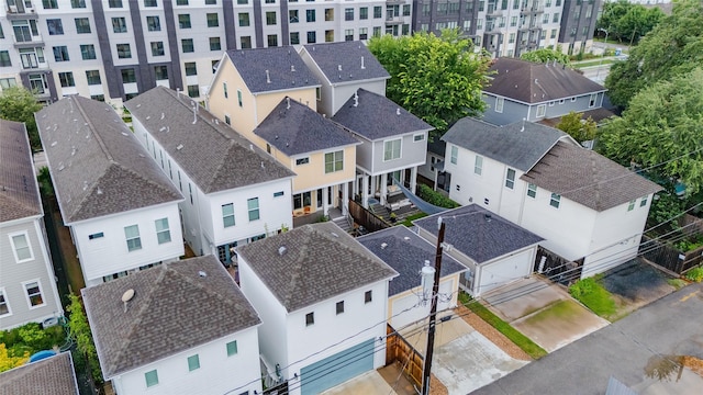 326 W 24th St, Houston, TX 77008 - aerial perspective of suburban area