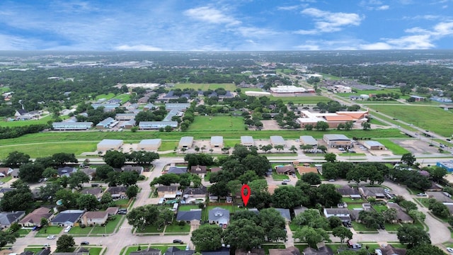 3938 Danpree St, Pasadena, TX 77504 - aerial view of property and surrounding area featuring nearby suburban area