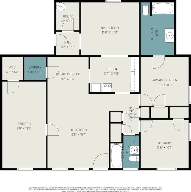 5235 Kingsbury St, Houston, TX 77021 - view of home floor plan