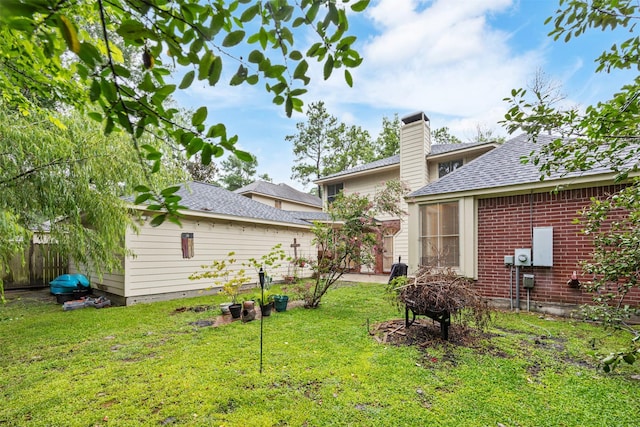 107 N Sunny Slope Cir, The Woodlands, TX 77381 - view of yard