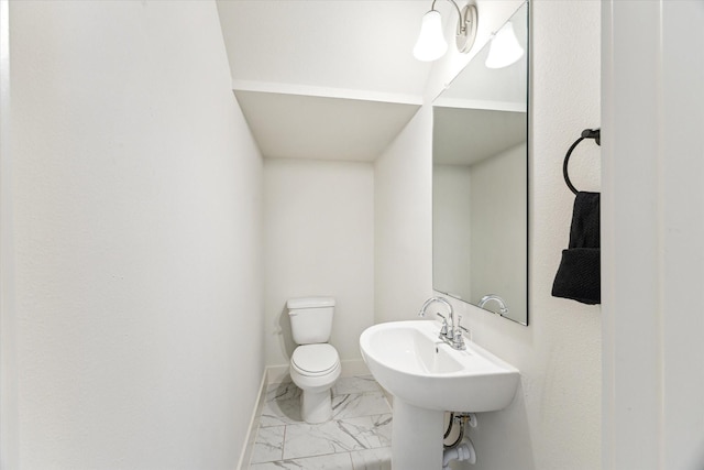 4155 Griggs Rd, Houston, TX 77021 - bathroom featuring marble finish floors and toilet