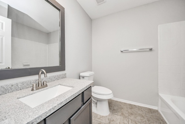 10342 Whisper Bluff Dr, Humble, TX 77396 - full bath featuring vanity and bathing tub / shower combination