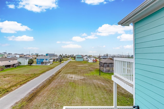 4018 6th St, Galveston, TX 77554 - view of yard featuring a residential view