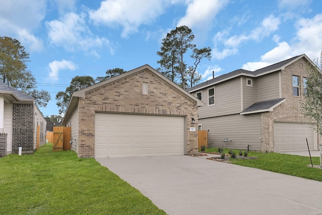 5096 Marcasca Dr, Katy, TX 77493 - view of front of property featuring brick siding and concrete driveway