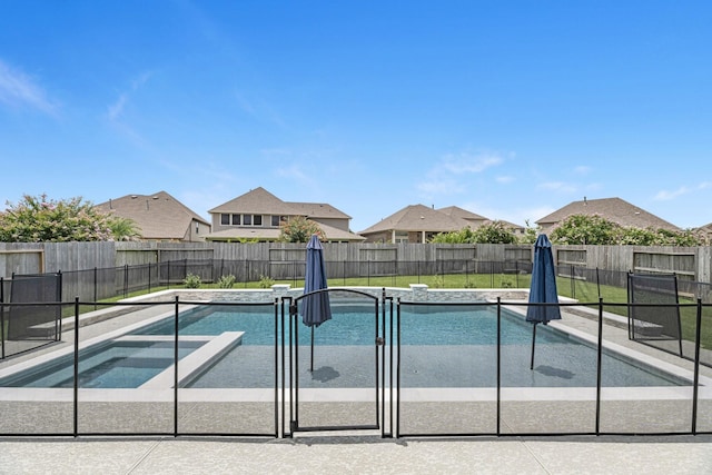 15519 Ponderosa Bend Dr, Cypress, TX 77429 - view of pool with a fenced backyard