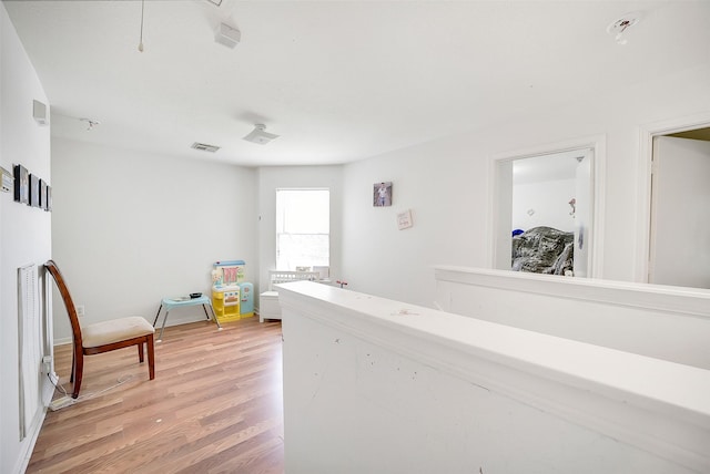 4014 Timber Cor, Houston, TX 77082 - hall featuring light wood finished floors