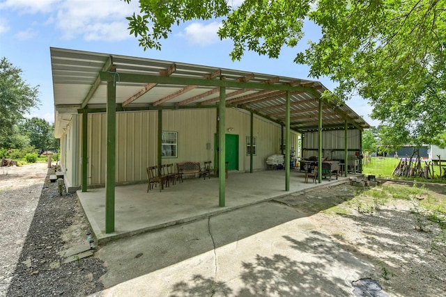 19757 Dorris Dr, Magnolia, TX 77355 - view of outbuilding with a carport