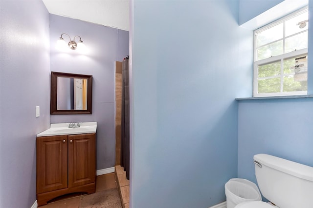 19757 Dorris Dr, Magnolia, TX 77355 - bathroom featuring vanity and tile patterned floors