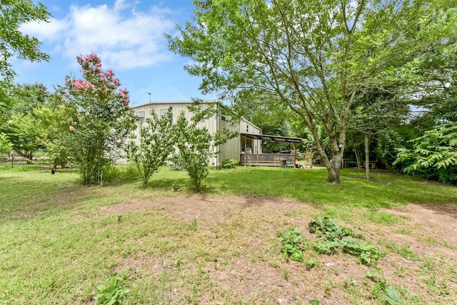 19757 Dorris Dr, Magnolia, TX 77355 - view of grassy yard