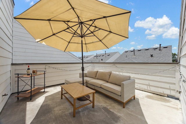 1010 W 24th St Unit N, Houston, TX 77008 - view of patio featuring outdoor lounge area