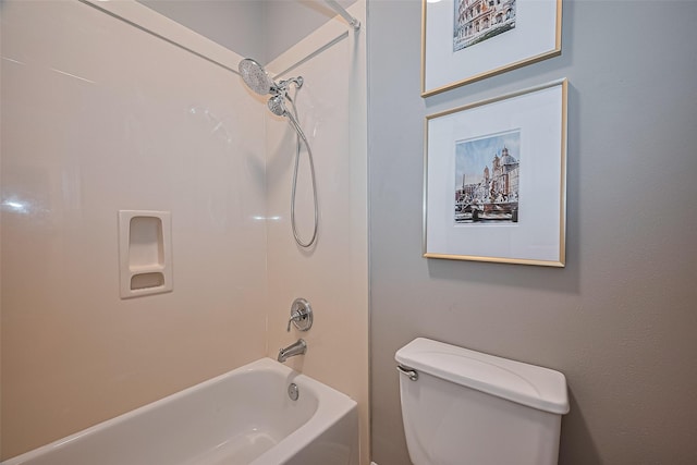 18315 Cape Lookout Way, Humble, TX 77346 - bathroom with toilet and shower / tub combination