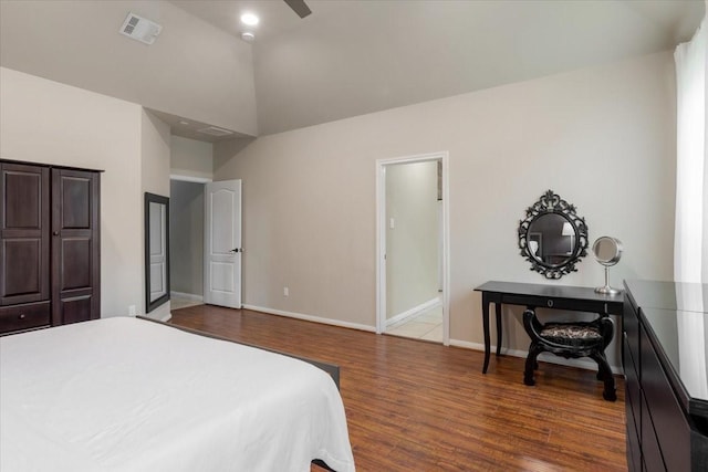5343 Oak Cove Dr, Houston, TX 77091 - bedroom featuring wood finished floors and baseboards