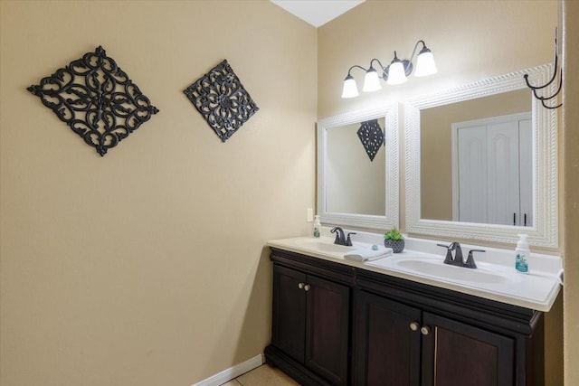 5343 Oak Cove Dr, Houston, TX 77091 - full bathroom with double vanity