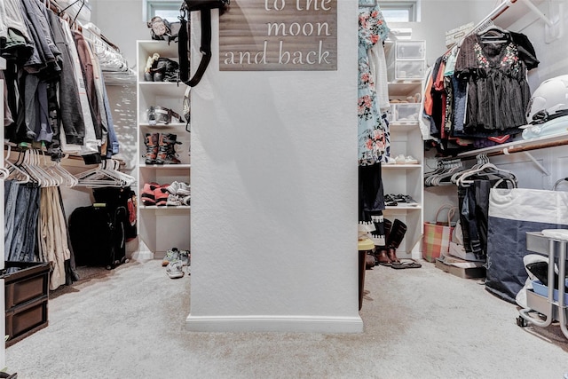 2302 Lakecrest Gardens Dr, Katy, TX 77493 - walk in closet featuring carpet floors