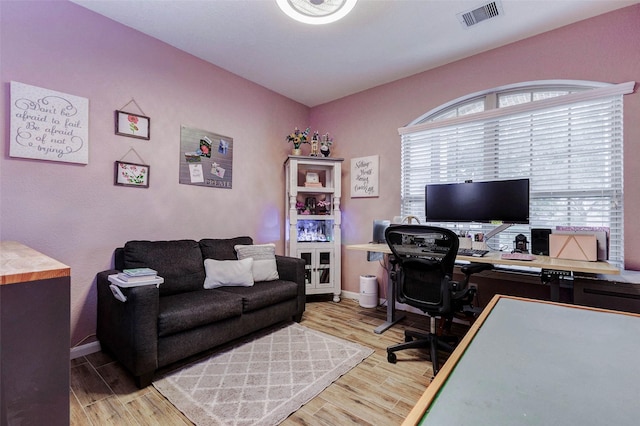 2302 Lakecrest Gardens Dr, Katy, TX 77493 - office space with light wood-type flooring and baseboards